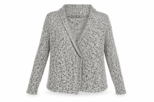 Moda @ George Womens Grey   Wrap Jumper Size 12