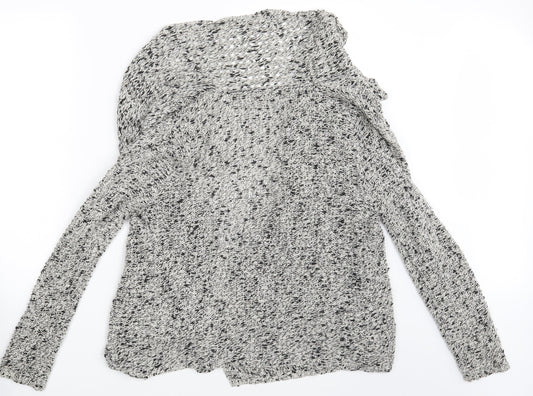 Moda @ George Womens Grey   Wrap Jumper Size 12