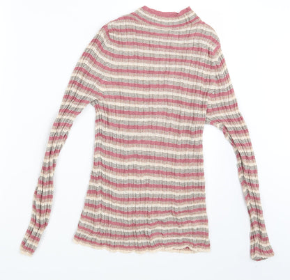 Womens UK Size 16 NEXT Pink Pullover Jumper