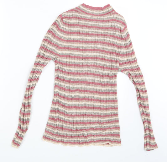 Womens UK Size 16 NEXT Pink Pullover Jumper