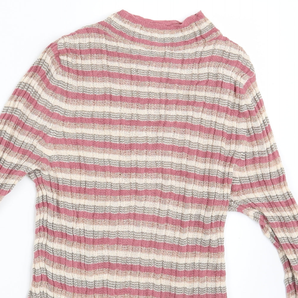 Womens UK Size 16 NEXT Pink Pullover Jumper