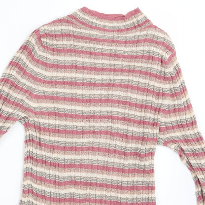 Womens UK Size 16 NEXT Pink Pullover Jumper