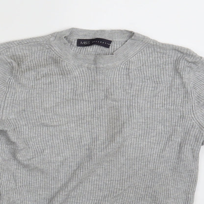 N&S Womens Grey   Pullover Jumper Size 10