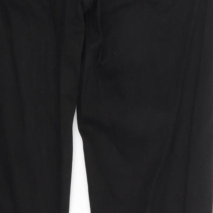 NVY Womens Black  Denim Skinny Jeans Size 12 L29 in