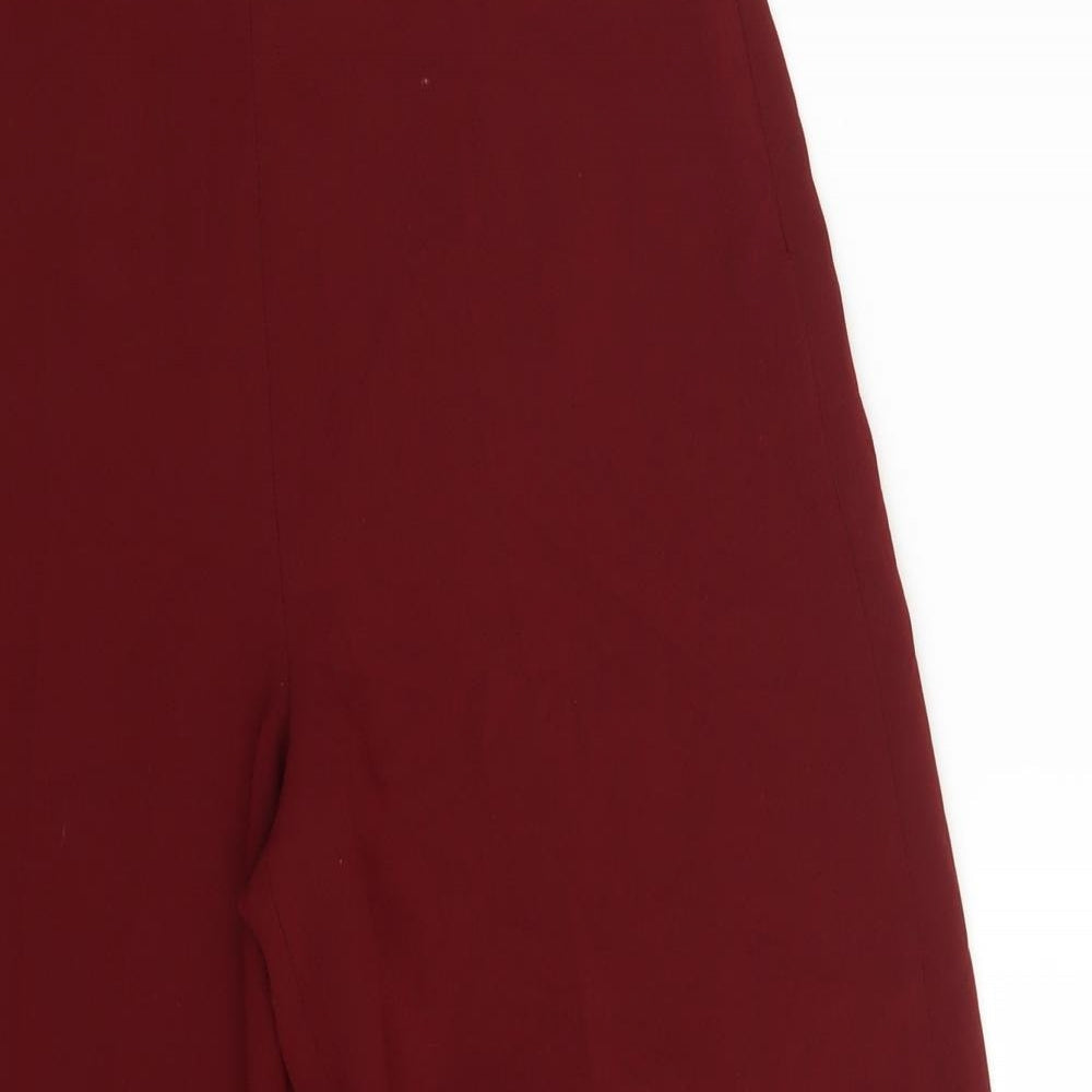 Womens UK Size 28 in H&M Regular Fit Dress Pants Purple Trousers