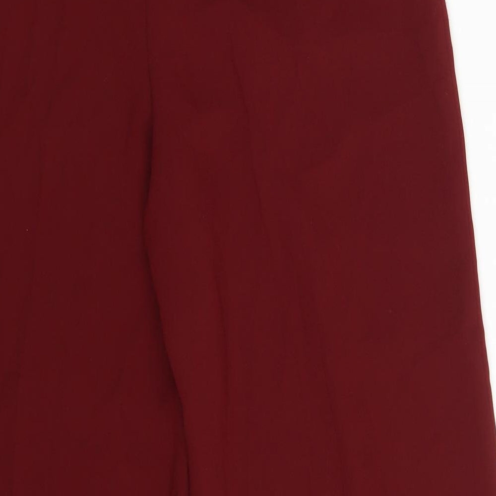 Womens UK Size 28 in H&M Regular Fit Dress Pants Purple Trousers