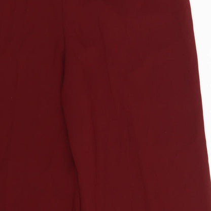 Womens UK Size 28 in H&M Regular Fit Dress Pants Purple Trousers