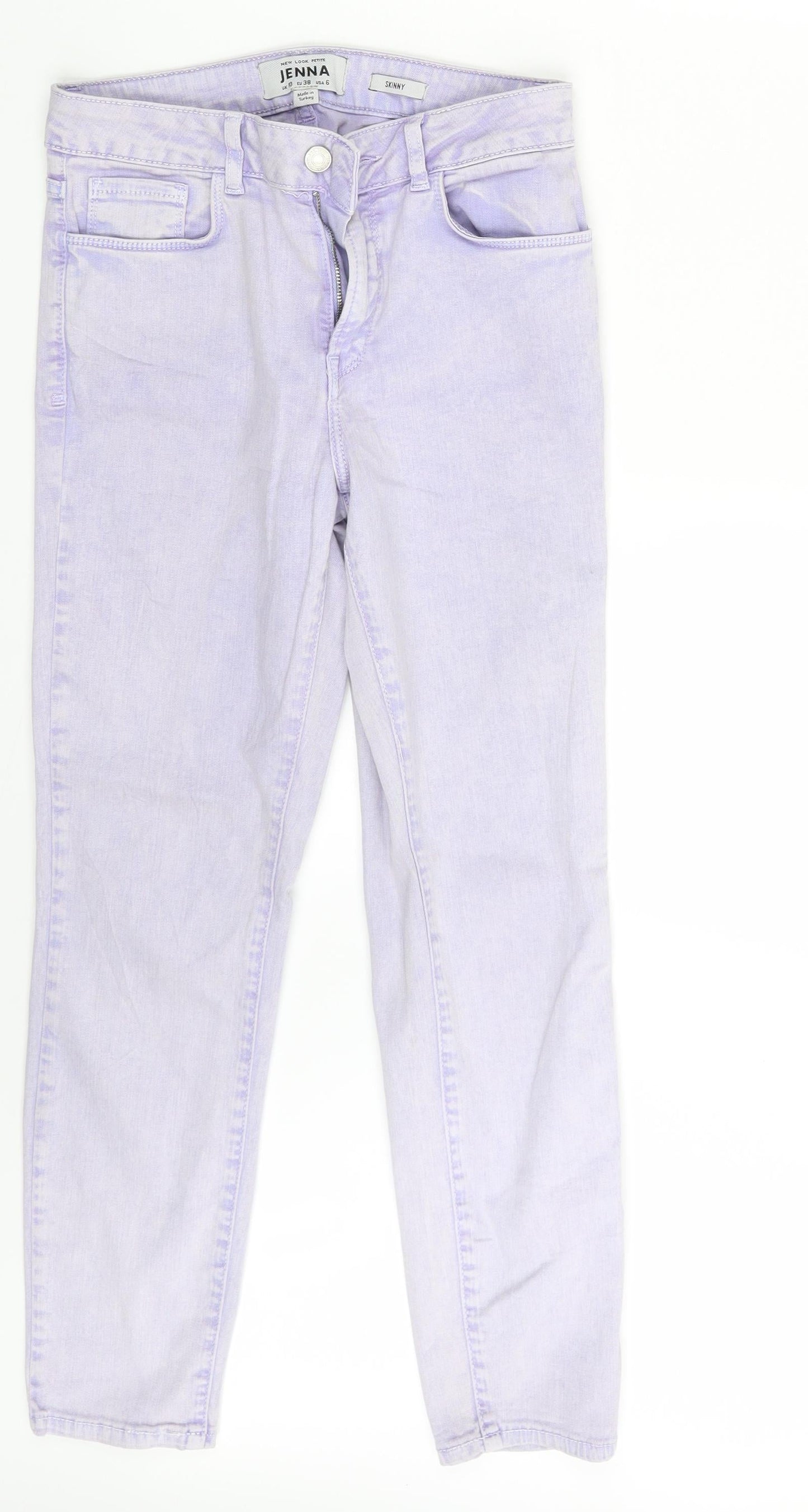 New Look Womens Blue  Denim Skinny Jeans Size 10 L26 in