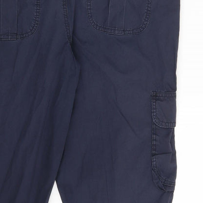 Womens UK Size 16 Cherokee Regular Fit Sweatpants Blue Trousers