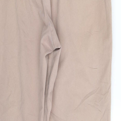 Womens UK Size 14 Per Una Regular Fit Dress Pants Purple Trousers