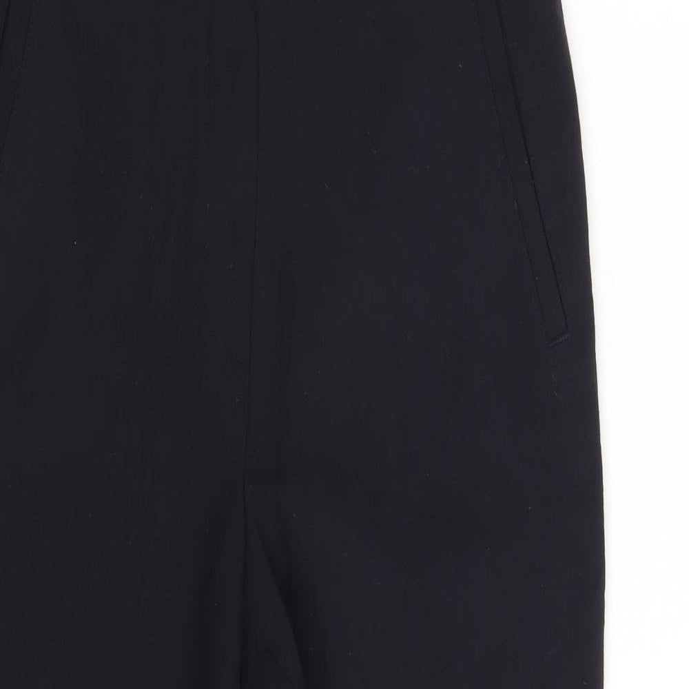Womens UK Size 12 GARDEUR Regular Fit Chino Black Trousers