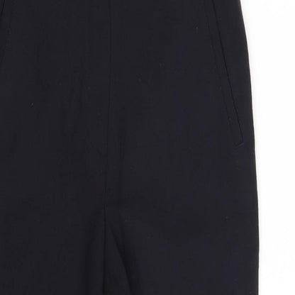 Womens UK Size 12 GARDEUR Regular Fit Chino Black Trousers