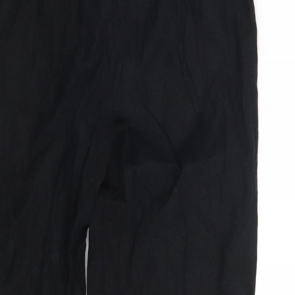 New Look Womens Black   Cut-Off Shorts Size 10