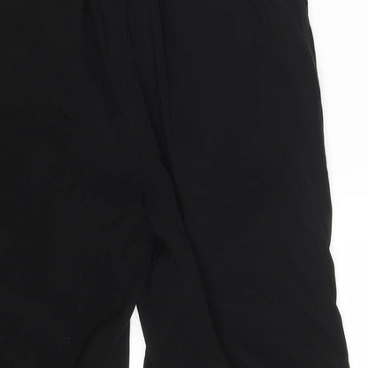 New Look Womens Black   Cut-Off Shorts Size 10