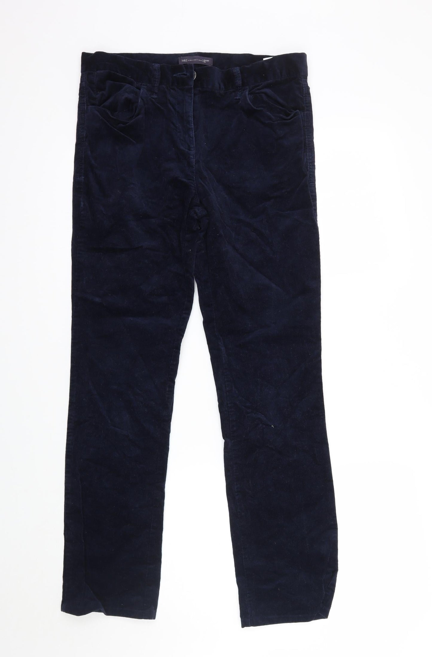 Womens UK Size 10 Marks and Spencer Regular Fit Skinny Blue Jeans