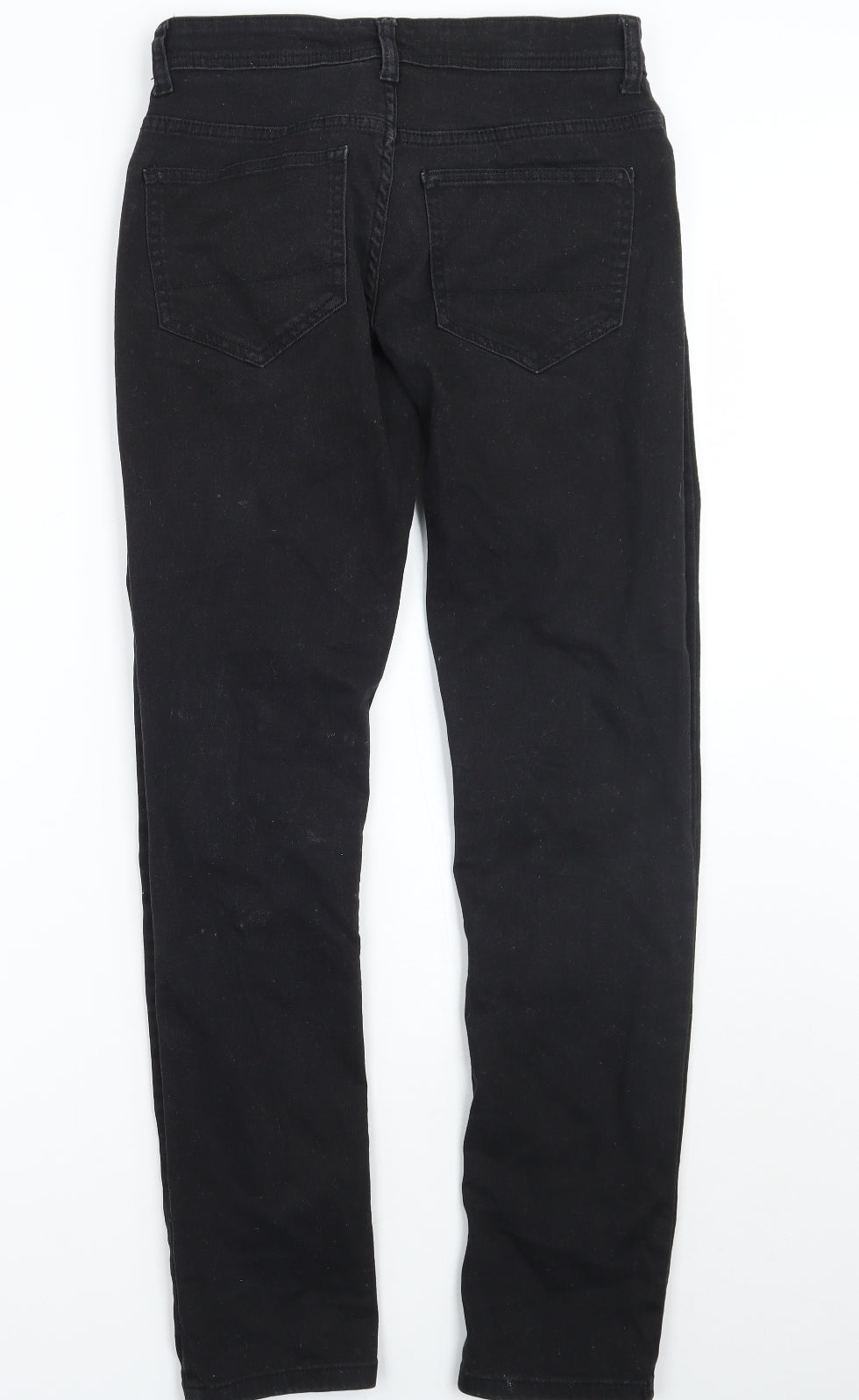 Denim & Co. Womens Black   Skinny Jeans Size 28 L32 in