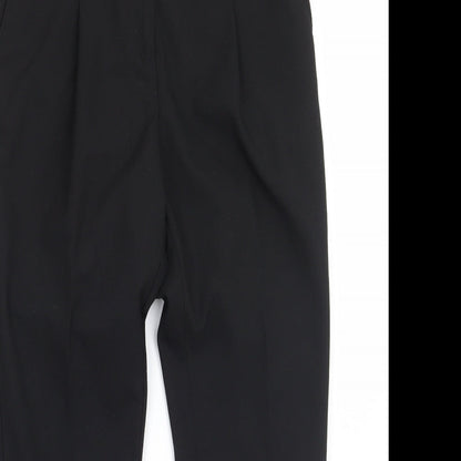 Womens UK Size 10 NEXT Regular Fit  Black Trousers