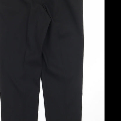 Womens UK Size 10 NEXT Regular Fit  Black Trousers