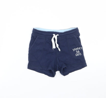 H&M Baby Blue   Cropped Trousers Size 6-9 Months