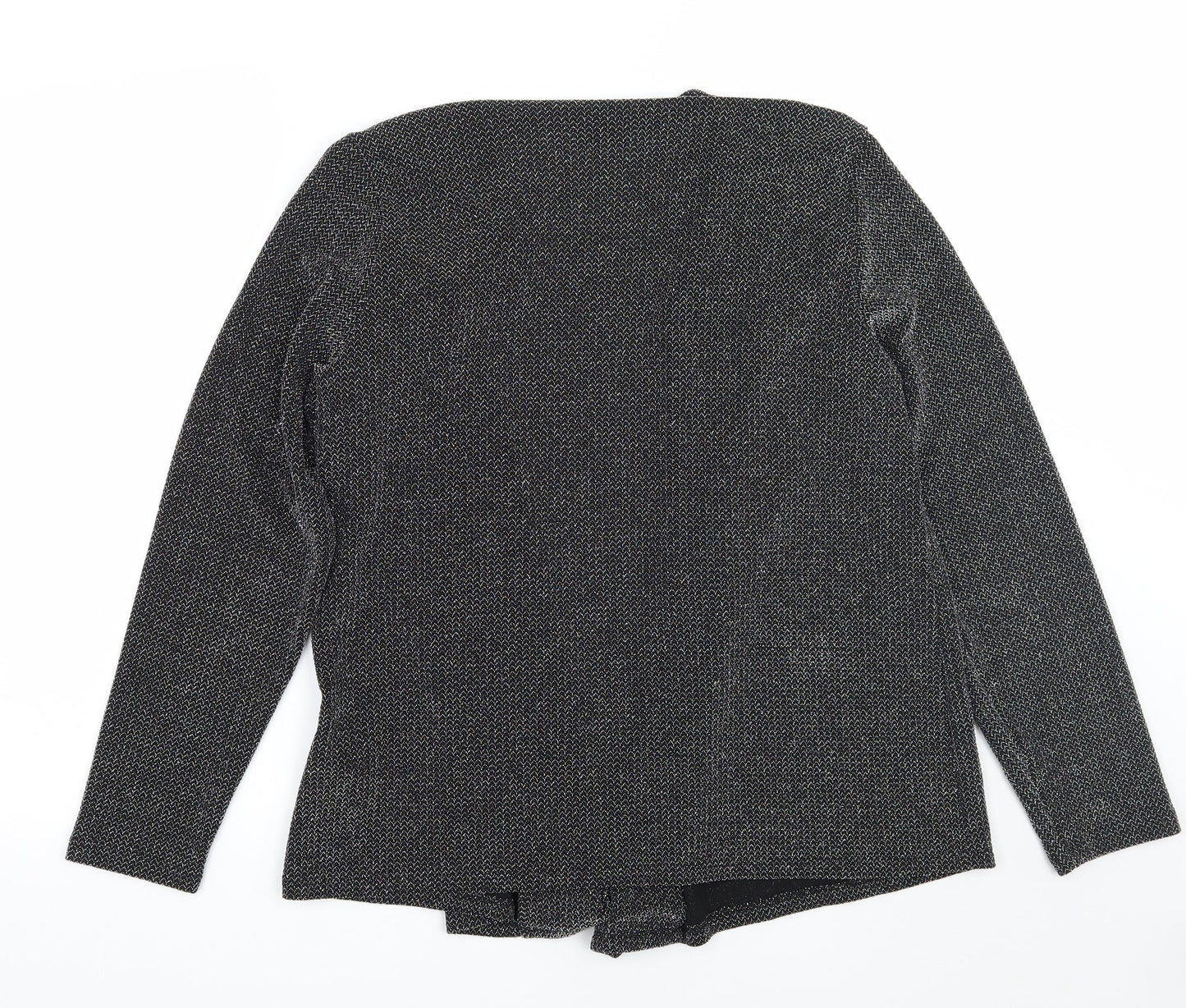 Womens UK Size 16 Marks and Spencer Black Cardigan Jumper
