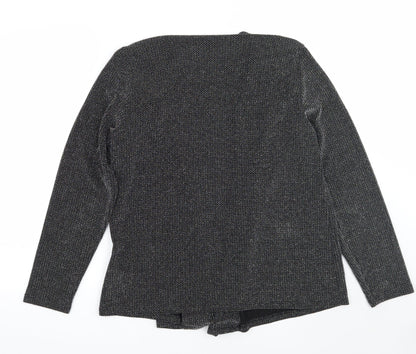 Womens UK Size 16 Marks and Spencer Black Cardigan Jumper
