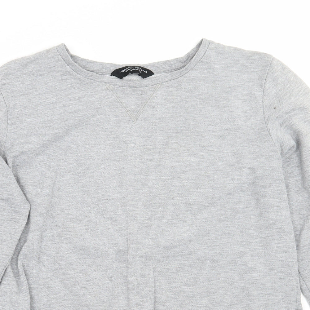 Womens UK Size 14 Dorothy Perkins Grey Pullover Jumper