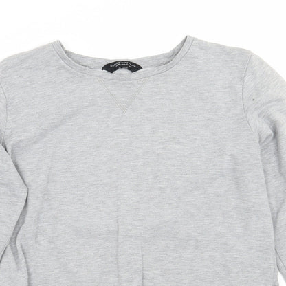 Womens UK Size 14 Dorothy Perkins Grey Pullover Jumper