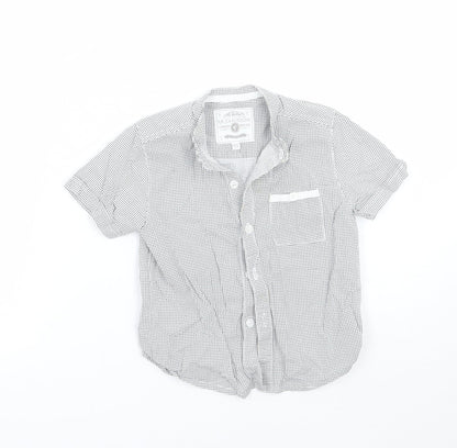 RJR.John Rocha Boys White Geometric  Basic Button-Up Size 2-3 Years