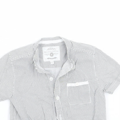 RJR.John Rocha Boys White Geometric  Basic Button-Up Size 2-3 Years