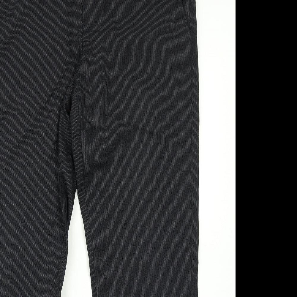 Burton Mens Blue Striped  Dress Pants Trousers Size 32 in L26 in