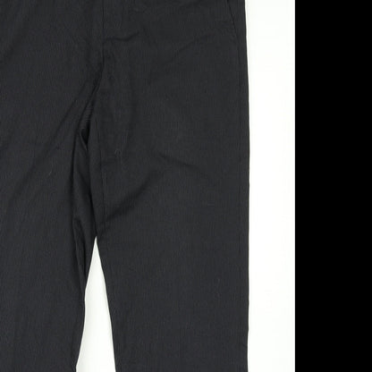 Burton Mens Blue Striped  Dress Pants Trousers Size 32 in L26 in