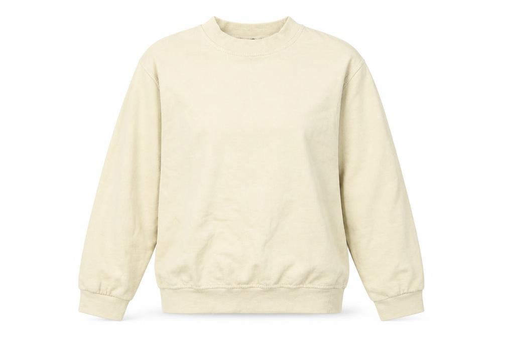 Womens UK Size S Boohoo Beige Pullover Sweatshirt