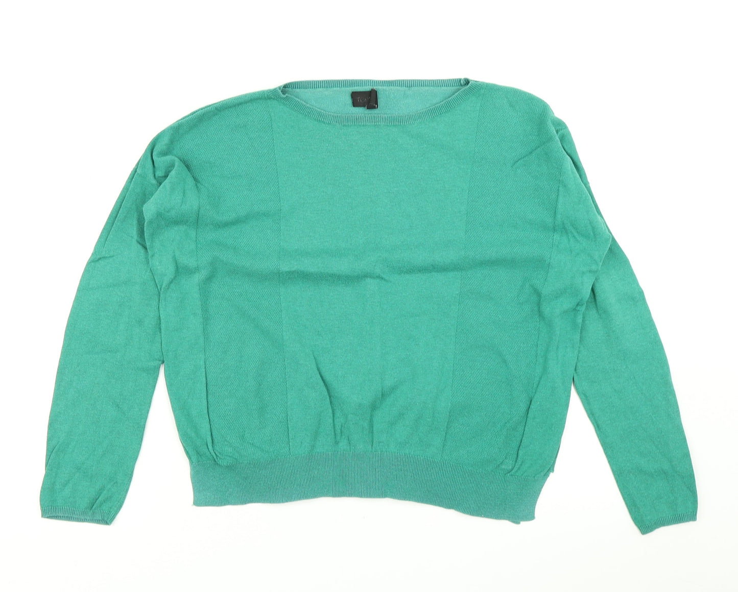 Womens UK Size 8 Topshop Green Pullover Jumper