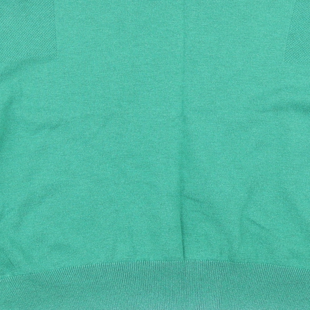 Womens UK Size 8 Topshop Green Pullover Jumper