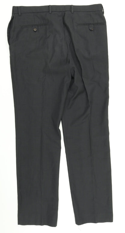 NEXT Mens Grey   Dress Pants Trousers Size 36 in L31 in