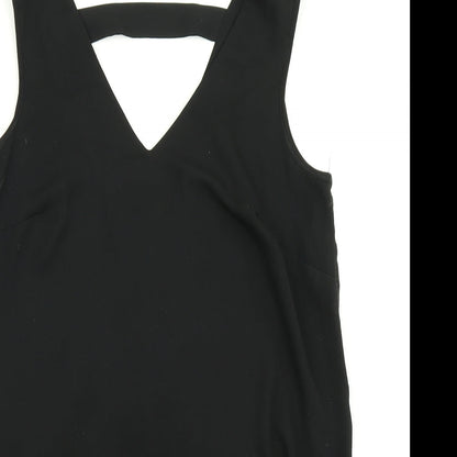 F&F Womens Black   Basic Blouse Size 10