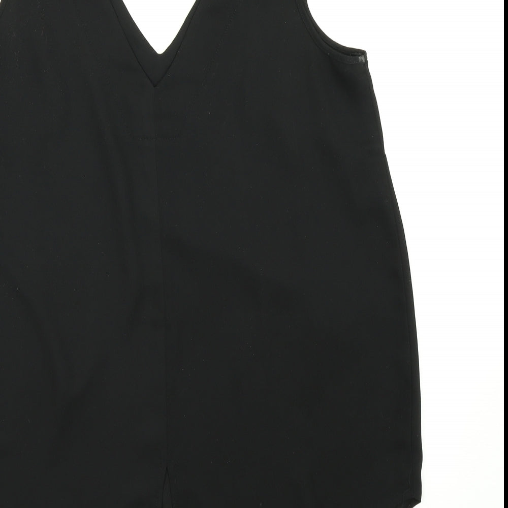 F&F Womens Black   Basic Blouse Size 10