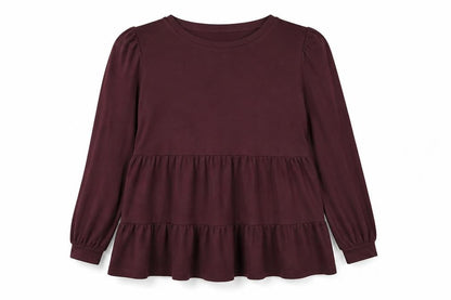 Womens UK Size 12 New Look Purple Basic T-Shirt