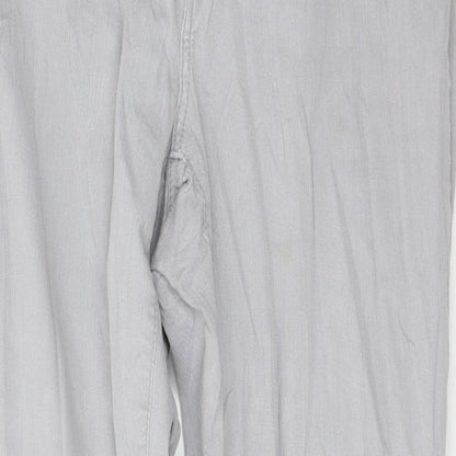 Angel Womens Grey  Denim Straight Jeans Size 30 in L29 in