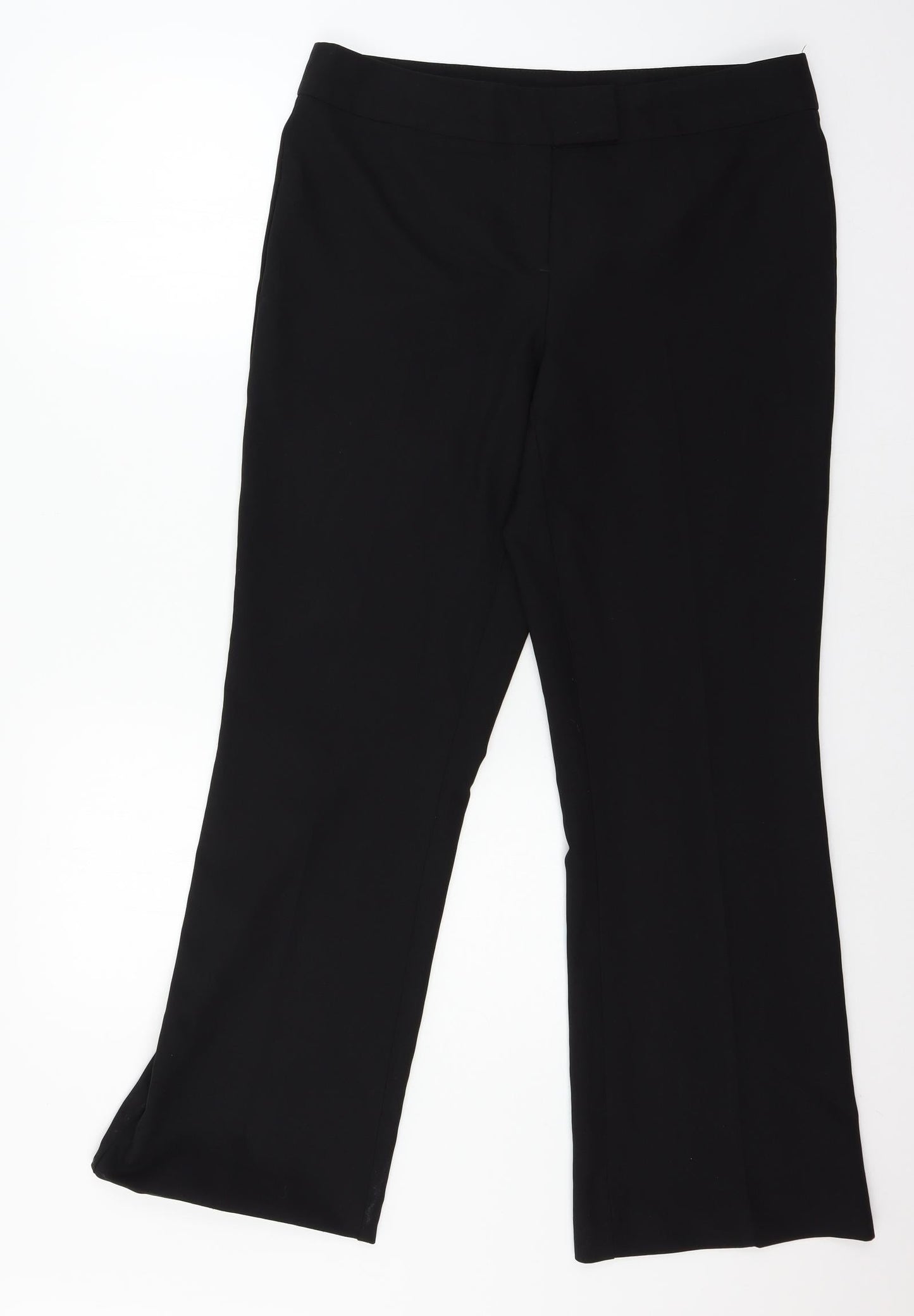 George Womens Black   Trousers  Size 14 L30 in