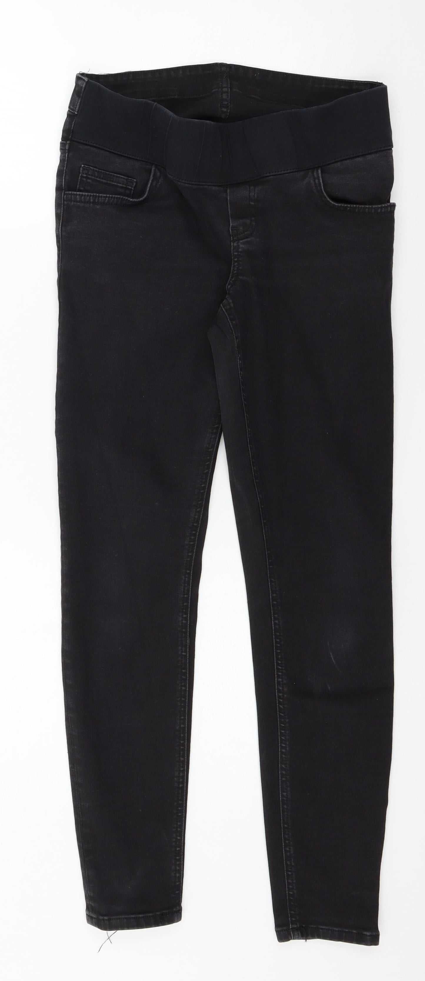 ASOS Womens Black  Denim Skinny Jeans Size 10 L27 in