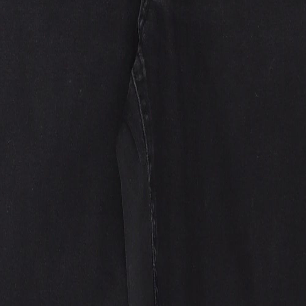 ASOS Womens Black  Denim Skinny Jeans Size 10 L27 in