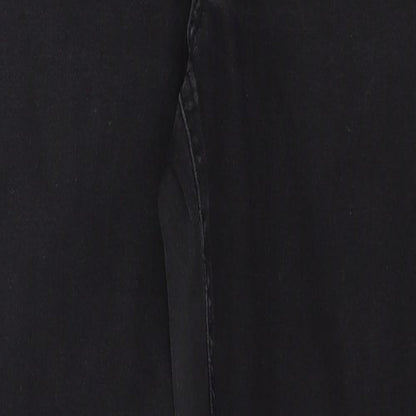 ASOS Womens Black  Denim Skinny Jeans Size 10 L27 in