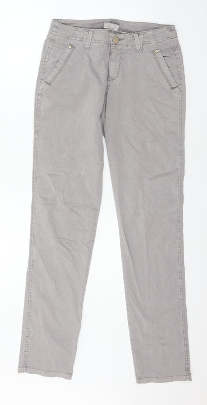 Womens UK Size 8 Street One Regular Fit  Grey Trousers