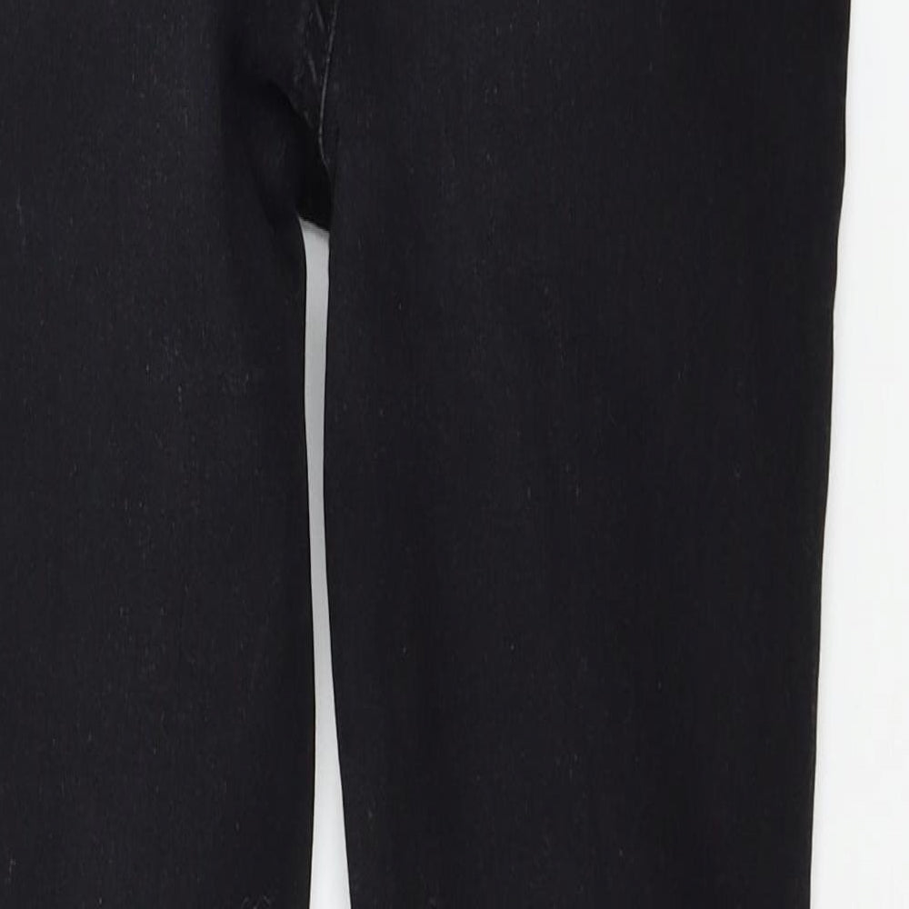 Very Womens Black  Denim Skinny Jeans Size 6 L25 in