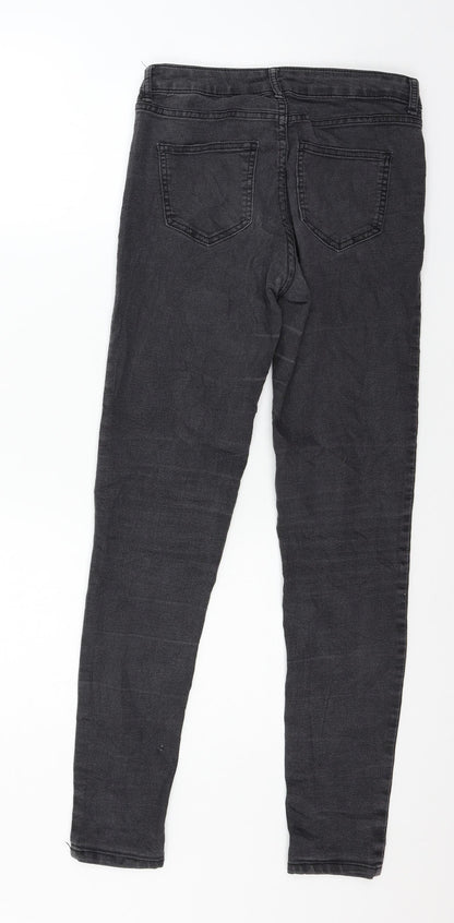 Womens UK Size 8 sinsay Regular Fit Skinny Grey Jeans