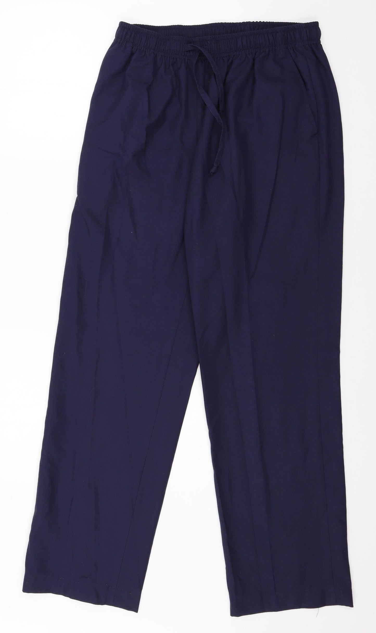 Womens UK Size 30 in Preworn Regular Fit  Blue Trousers