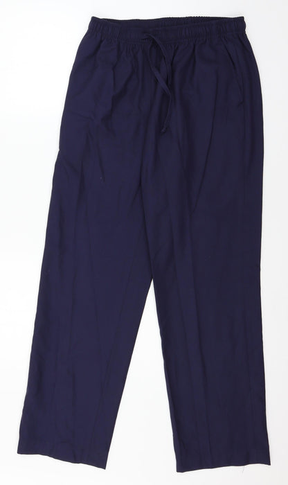 Womens UK Size 30 in Preworn Regular Fit  Blue Trousers