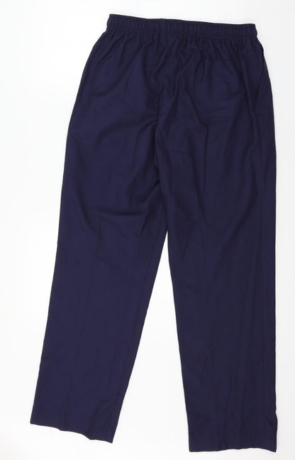 Womens UK Size 30 in Preworn Regular Fit  Blue Trousers