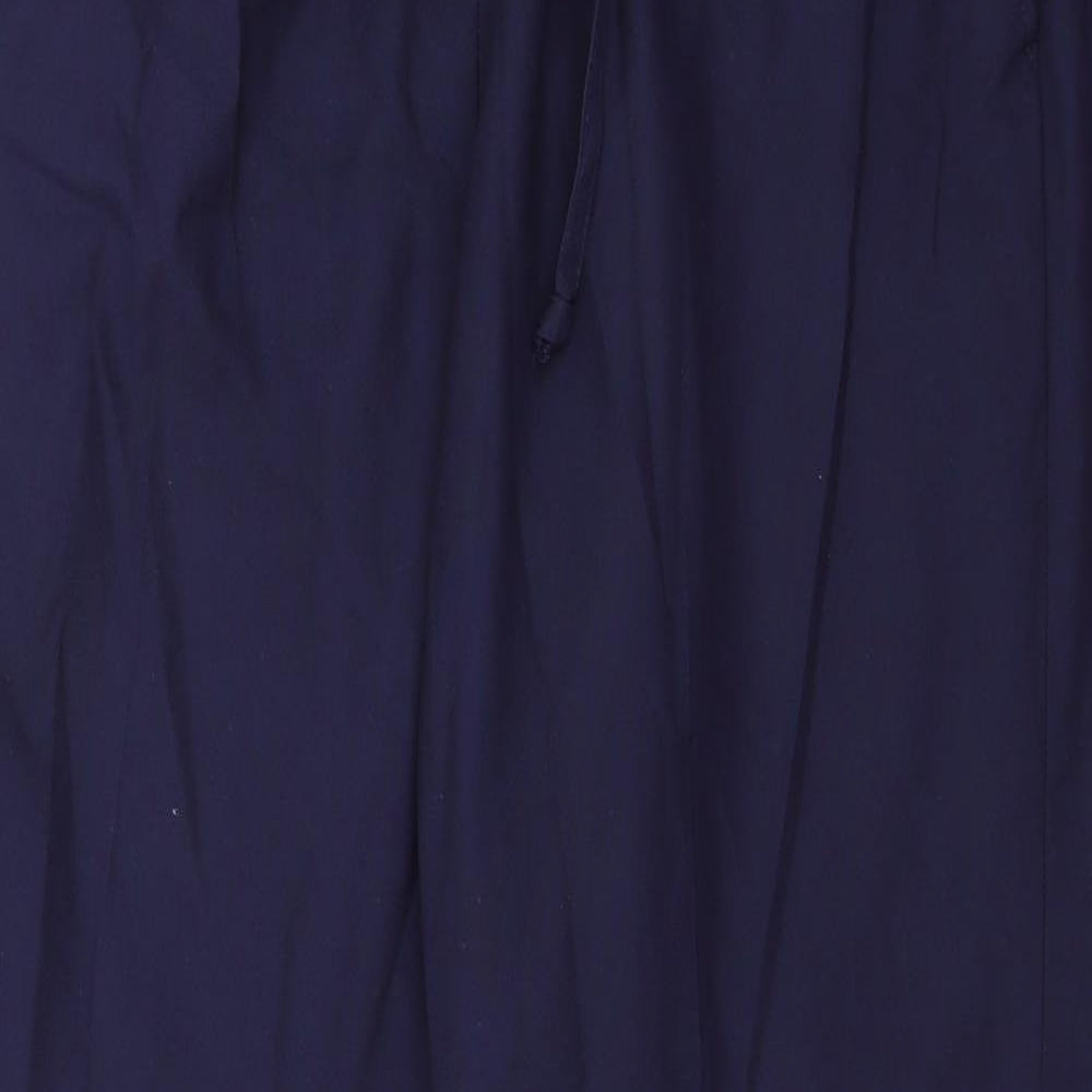 Womens UK Size 30 in Preworn Regular Fit  Blue Trousers